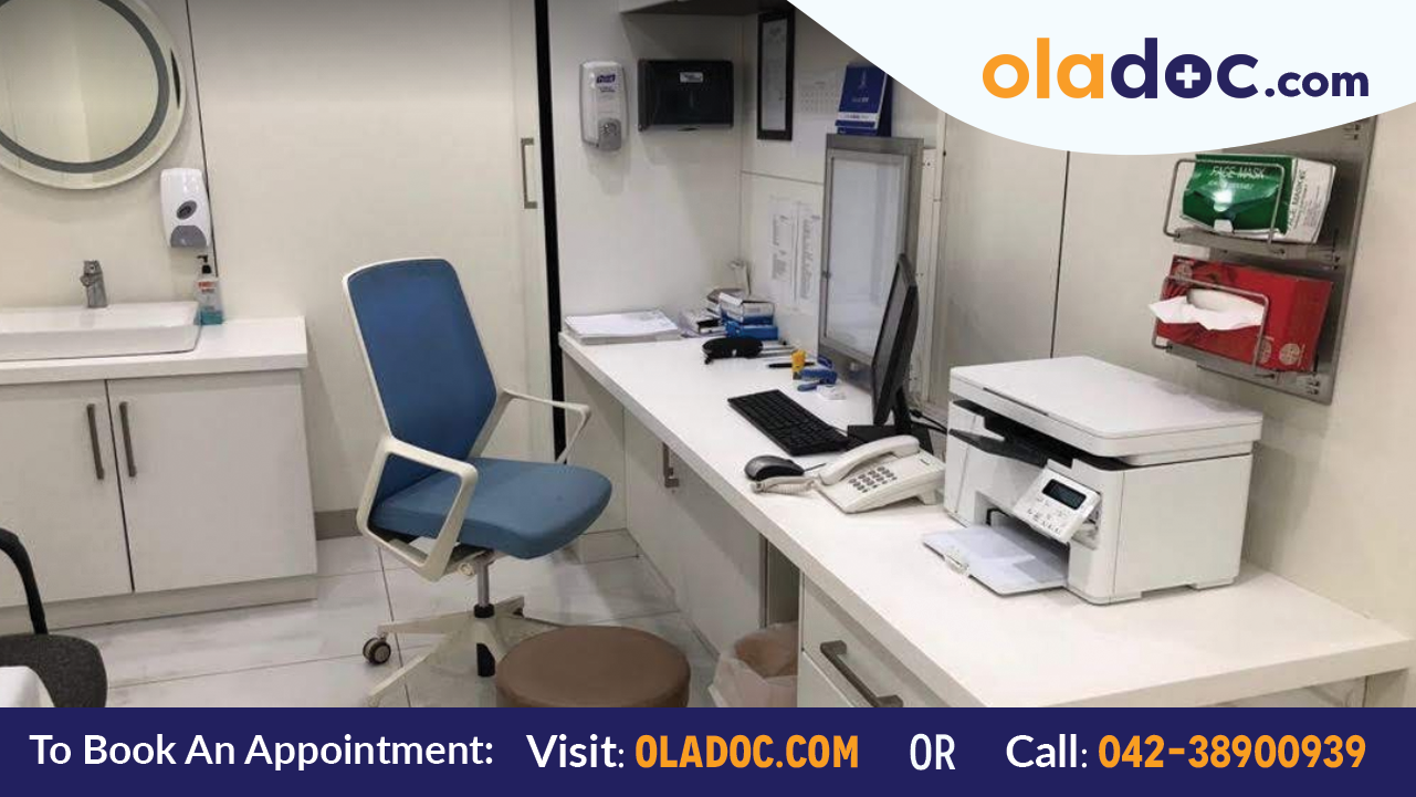 Counter at bahria international hospital lahore